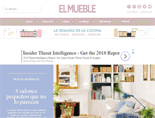 Tablet Screenshot of elmueble.com